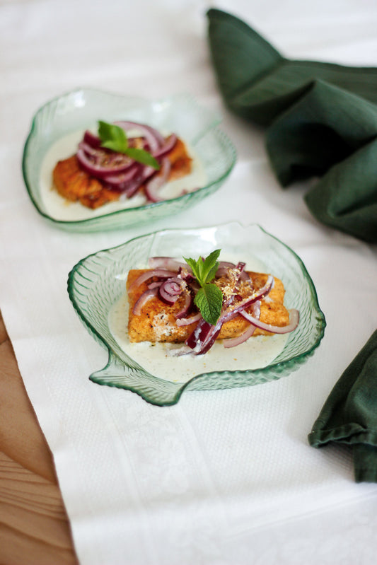 Salmón con Cítricos y Yogur